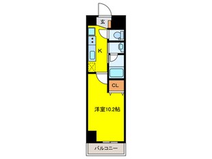 シェソワ堺七道の物件間取画像